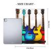 YQxwJL Colorful Guitars Print Sports Drawstring Backpack,Water Resistant Bag, Gym Backpack for Women Men view 2