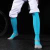 KJHY Fencing Socks Sweat Absorbing Breathable Wearable Fencing Stockings High Long Sports Socks for Foil Epee Saber Fencers (Thickness : Blue, Size : Large(EU40-44)) view 2