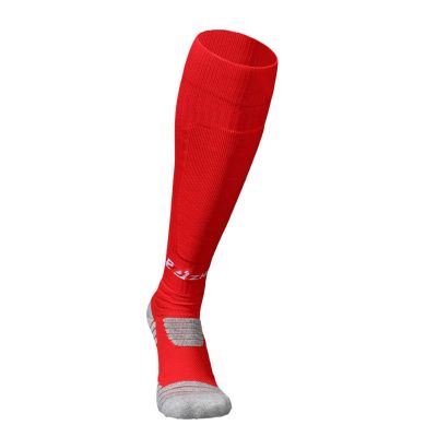 KJHY Fencing Socks Sweat Absorbing Breathable Wearable Fencing Stockings High Long Sports Socks for Foil Epee Saber Fencers (Thickness : Red, Size : Small(EU30-34))