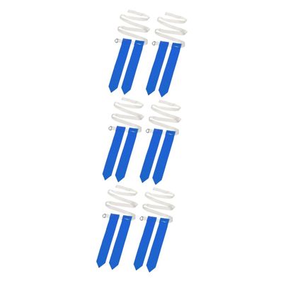 HANABASS 6pcs American Football Waist Belt with Double-stitched for Practice and Training Includes Flag Streamers for Rugby Games Suitable for Beginners and Youth Activities