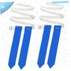 HANABASS 6pcs American Football Waist Belt with Double-stitched for Practice and Training Includes Flag Streamers for Rugby Games Suitable for Beginners and Youth Activities view 2