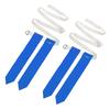 HANABASS 6pcs American Football Waist Belt with Double-stitched for Practice and Training Includes Flag Streamers for Rugby Games Suitable for Beginners and Youth Activities view 4