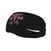 Nurse Rn Heartbeat Headband Unisex Non-Slip Sweat Sport Headbands for Workout Running Cycling Yoga view 1
