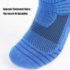 KJHY Fencing Socks Fencing Stockings-Sweat-Absorbing and Wear-Resistant for Foil Epee Saber Fencers (Thickness : Blue, Size : Small) view 2