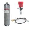 TUXING 3L PCP Air Tank 4500psi Paintball Filling Station with Pressure Gauge Valve Regulator Gauge for PCP Air Rifles Scuba view 1