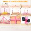 Marfual 5 Ft Fold Gymnastic Bar Kip Bar with Mat with Professional 4 Ft Width for Kids and Girl and Teenage Home and Club Use view 2