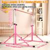 Marfual 5 Ft Fold Gymnastic Bar Kip Bar with Mat with Professional 4 Ft Width for Kids and Girl and Teenage Home and Club Use view 4