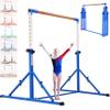 Marfual 5 Ft Fold Gymnastic Bar Kip Bar with Mat with Professional 4 Ft Width for Kids and Girl and Teenage Home and Club Use view 1