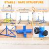 Marfual 5 Ft Fold Gymnastic Bar Kip Bar with Mat with Professional 4 Ft Width for Kids and Girl and Teenage Home and Club Use view 2