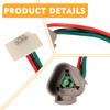 CLUBRALLY Golf Cart 48V Hall Effect Speed Sensor with Magnet for Club Car DS Electric 1997-2002 GE Motor, OEM#101925801, 1019258-01 view 2