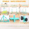 Marfual 5 Ft Fold Gymnastic Bar with Mat Kip Bar with Mat with Professional 4 Ft Width for Kids and Girl and Teenage Home and Club Use view 2