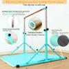 Marfual 5 Ft Fold Gymnastic Bar with Mat Kip Bar with Mat with Professional 4 Ft Width for Kids and Girl and Teenage Home and Club Use view 3