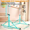 Marfual 5 Ft Fold Gymnastic Bar with Mat Kip Bar with Mat with Professional 4 Ft Width for Kids and Girl and Teenage Home and Club Use view 4