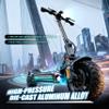 CUNFON RZ800 Electric Scooter, Up to 31MPH, 50 Miles Long Range, 1200W Off Road Motor, Dual Disc Brakes with EABS, Damping Adjustable Full Suspensions Adults E-Scooter with APP view 2