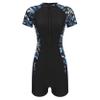 Yartina Womens One Piece Swimsuits Tummy Control Athletic Swimwear Summer Holiday Beach Sports Swimming Costume Black XX-Large view 4