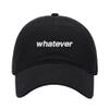 Baseball Cap Men Women Whatever Embroidered Unisex Classic Adjustable Strapback Dad Hat (7 1/2,Black) view 1