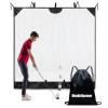 Golf Hanging Net for Hitting, Golf Training Net for Pitching and Driving Practice;Baseball Softball Golf Practice Net Sport Backstop Netting Barrier for Indoor Outdoor (10"" Size Hanging Net), Black view 1