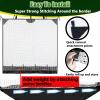 Golf Hanging Net for Hitting, Golf Training Net for Pitching and Driving Practice;Baseball Softball Golf Practice Net Sport Backstop Netting Barrier for Indoor Outdoor (10"" Size Hanging Net), Black view 4