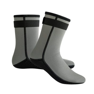 HKSICHENGKEJI 3mm Neoprene Diving Booties Water Socks Beach Sand Volleyball Sock Warm Waterproof Anti Slip Surf Booties Shoes