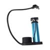 HANABASS Mini Portable Tire Floor Pump with Barometer High-Pressure Foot Pump for Motorcycles and Sports Lightweight Compatible with USA and French Valves view 1