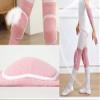 YYaaloa Knee Pads Sponge Knee Brace Breathable Flexible Elastic Knee Support for Volleyball, Dancing, Football, Yoga, Basketball, and Skating (Dark Pink 1Pair, Medium) view 3