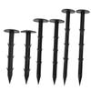HANABASS 10pcs Heavy Duty Plastic Garden Stakes Durable Ground Pegs for Tents Camping Hiking and Gardening and Sturdy Design view 3