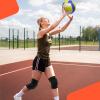 Volleyball Knee Pads knee brace for Women Kids GirlsSoft and Breathable Knee Pads for Volleyball, Dancing, Football, Yoga, Basketball, and Skating - Protective Knee Pads for Adults and Kids (Black, Medium) view 4