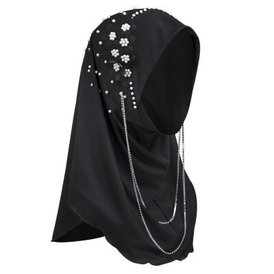 NICEYST Fashion Long Hijab for Women Girls - Muslim Islamic Under Scarf Hat, Instant Turbans Wrap