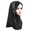 NICEYST Fashion Long Hijab for Women Girls - Muslim Islamic Under Scarf Hat, Instant Turbans Wrap view 4