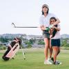 GYMAX Kids Golf Club Set, Right Handed Complete Set for Children with 4/6 Clubs & Stand Bag, Toddler Youth Clubs for Boys & Girls, Junior Golf Set (Pink, 11-13) view 2