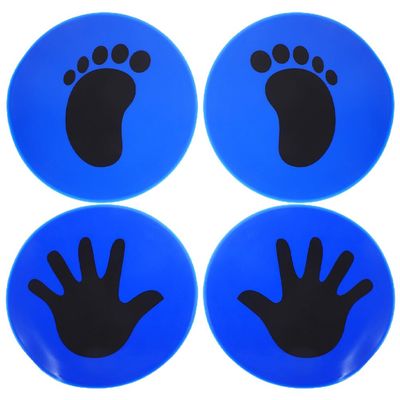 Yardwe 2pairs Soccer Training Markers Football Disc Pads for Skill Development Flexible Course Setup and Fun Game Markers