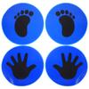 Yardwe 2pairs Soccer Training Markers Football Disc Pads for Skill Development Flexible Course Setup and Fun Game Markers view 1