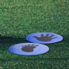 Yardwe 2pairs Soccer Training Markers Football Disc Pads for Skill Development Flexible Course Setup and Fun Game Markers view 2