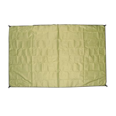 HANABASS Camping Mat Multifunctional Picnic Pad with Iron Tent Pegs Outdoor Blanket for Travel Beach Hiking and Family Fun Army Green