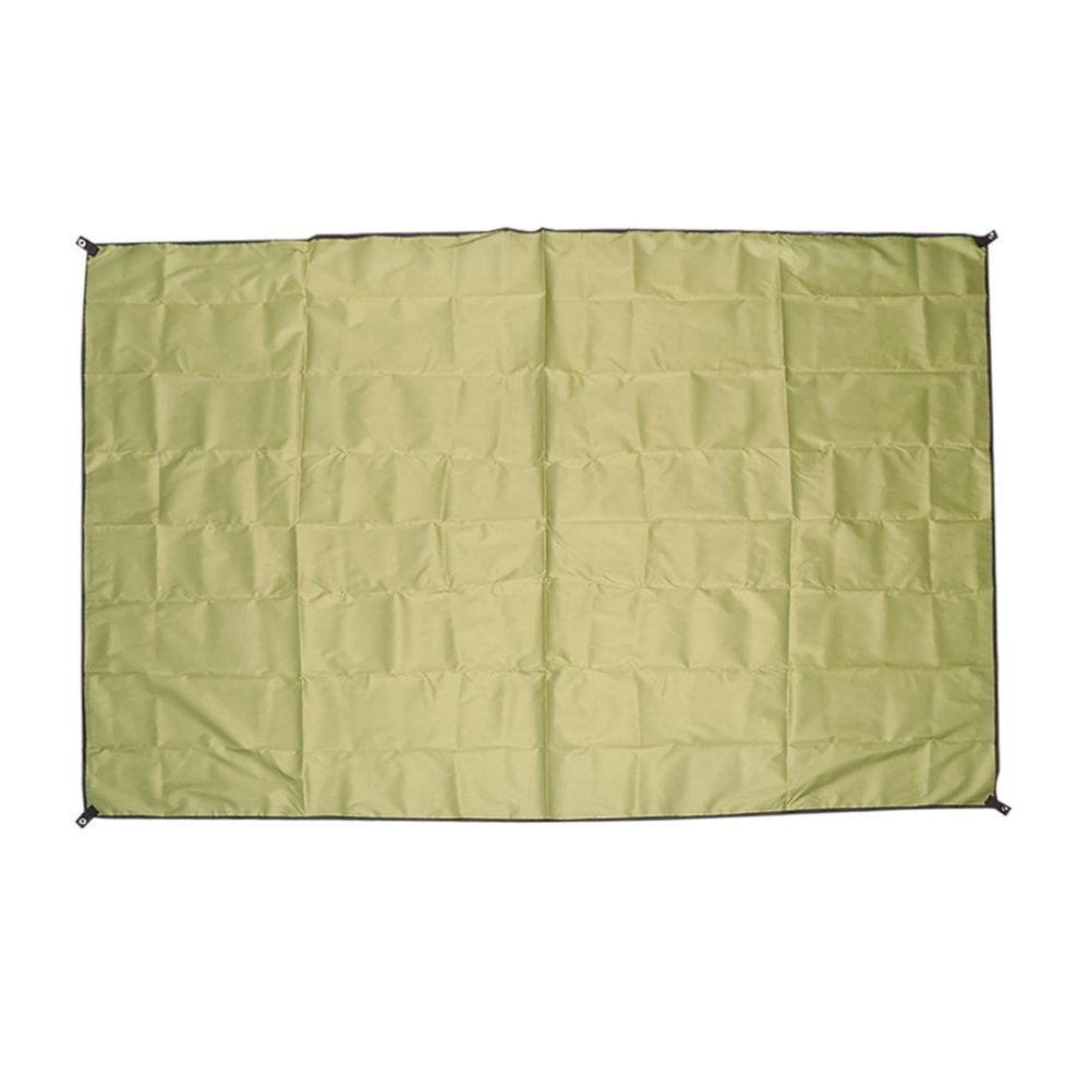 HANABASS Camping Mat Multifunctional Picnic Pad with Iron Tent Pegs Outdoor Blanket for Travel Beach Hiking and Family Fun Army Green