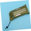 HANABASS Camping Mat Multifunctional Picnic Pad with Iron Tent Pegs Outdoor Blanket for Travel Beach Hiking and Family Fun Army Green view 4