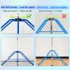 MARFULA Kip Bar Folding Gymnastic Bar with 5 FT Base Length 9 Height Levels Gymnastic Training Bar for Girls and Boys Between 3-9 Years Old At Home and Club Use view 2