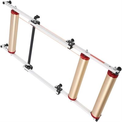 ZQJYMXM High Strength Aluminum Alloy Bike Roller, Folding Bike Trainer, Home Bicycle Trainer, Portable Bike Roller Trainer with Low Noise