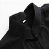 NineFit Basics Chinese Style Long Sleeve Tai Chi Cotton And Linen Tang Suit Uniform for Men (black, L), Large view 2