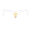 ACSUSS Women T-Back Adjustable Lace-up G-String Sexy Micro Thong Panty Bikini Briefs Underwear Nude One Size view 2