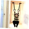 Outanaya 2pcs Boy Girl Gymnastic Rings for Fitness Durable Pull-up Exercise Tool for Boy Girl Full Body Strength Training Includes Flying Rings Blue Hand Gel view 3