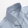NineFit Basics Chinese Style Long Sleeve Tai Chi Cotton And Linen Tang Suit Uniform for Men (light blue, M), Medium view 2