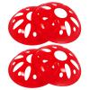 Yardwe 4pcs Soccer Training Cones Orange Pe Material Portable Agility Hurdles for Sports Practice view 1