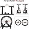 ZQJYMXM Bike Exercise Magnetic Stand, Steel Bike Turbo Trainer for Indoor Exercise, Home Fitness Tool for Riding Bike, Turns Cycle into Fitness/Speed/Exercise Training Bike, Easy to Install(Black) view 4