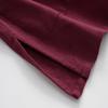 NineFit Basics Chinese Style Long Sleeve Tai Chi Cotton And Linen Tang Suit Uniform for Men (wine red, S), Small view 3