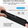 ZQJYMXM Home Bicycle Folding Rollers, Professional Indoor Bike Parabolic Roller, Adjustble Bike Trainers for 24""-29"" Mountain Bike and 700C Road Bike view 4