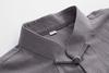 NineFit Basics Chinese Style Long Sleeve Tai Chi Cotton And Linen Tang Suit Uniform for Men (grey, M), Medium view 2