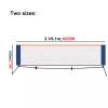 ZOLUR Foldable Tennis Net 10/20ft, Portable Pickleball Badminton Net with Stand, for Indoor Outdoor, High Tenacity (Size : 3.1m/10ft) view 3
