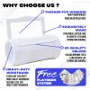 1NMORE 5v5, 7v7 Football Wristbands with Playbook System, Quarterback Wrist Coach for Youth, Flag Football Wrist Bands with Plays Stickers & PVC Cards (White, 5 on 5) view 2