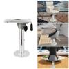 Adjustable Boat Seat Pedestal Height Locking Bases with Slide and Swivel for Locking Boat Seats Captain Chair 13 to 19 Inches Height, Adjustable Boat Seats and Pedestals view 2
